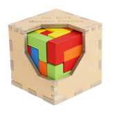 Wooden puzzle 25 N-25L  Block Set 🧩 box
